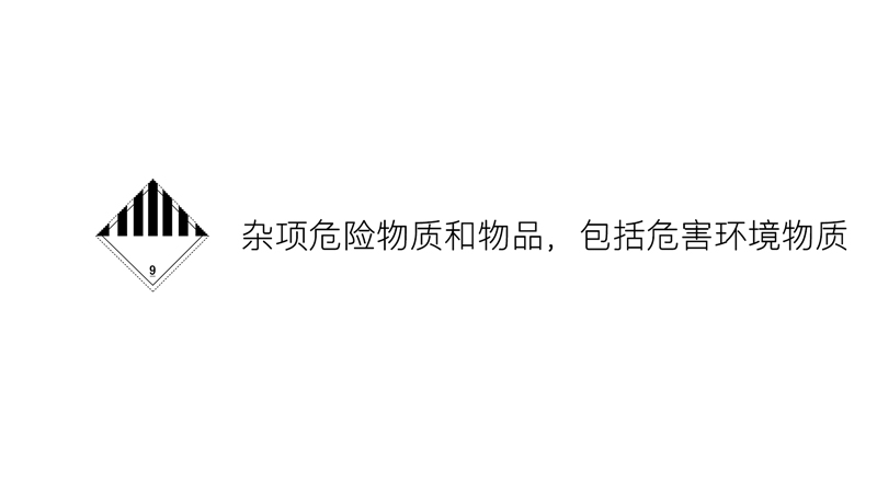 九類-雜項危險物質(zhì)和物品，包括危害環(huán)境物質(zhì)